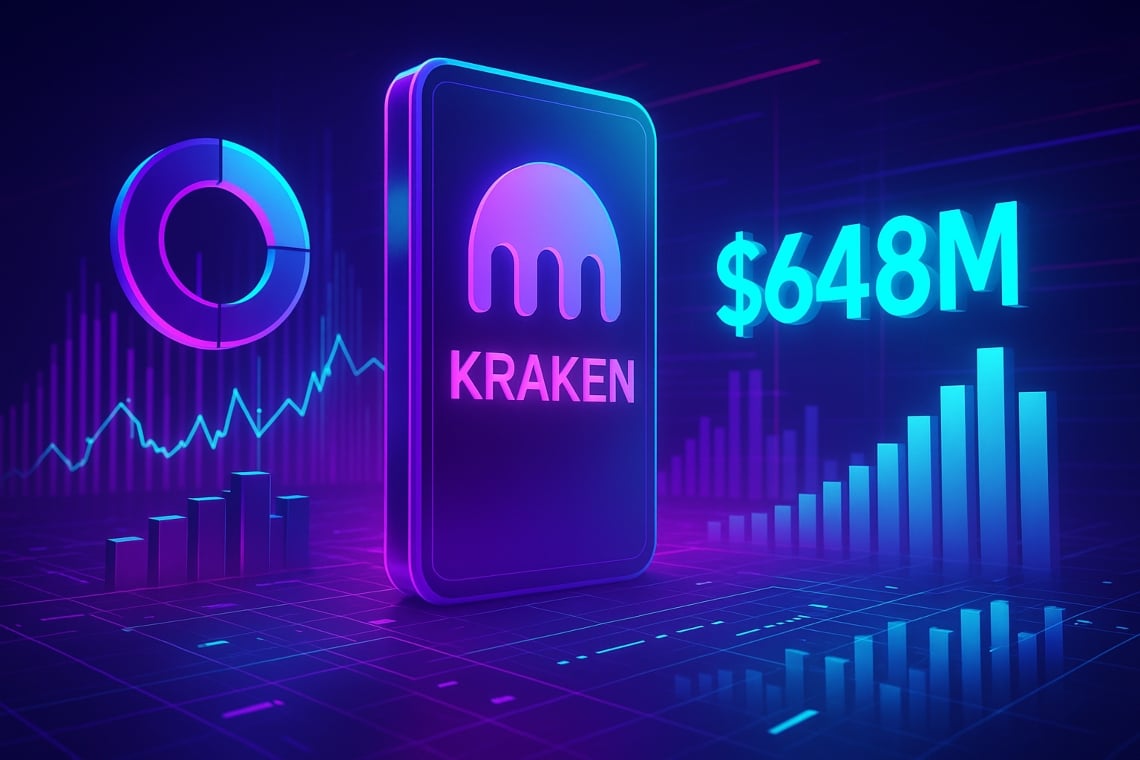Il fatturato di Kraken aumenta del 114% a $648M in vista dell’IPO pianificata negli Stati Uniti