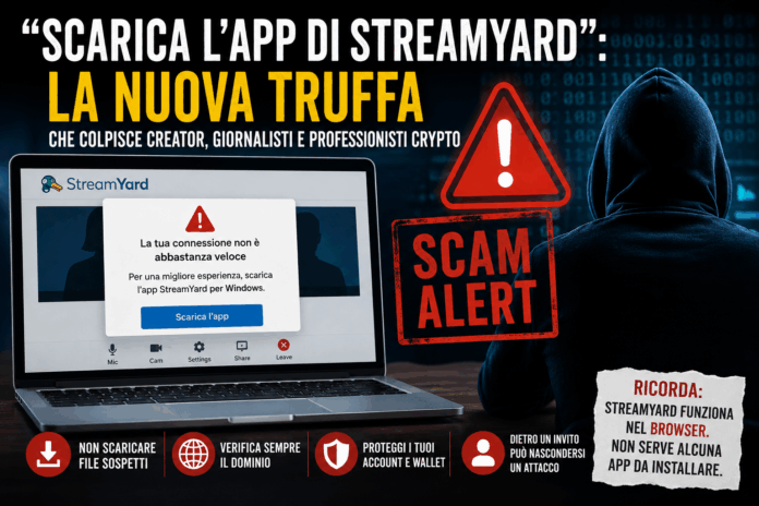 truffa streamyard