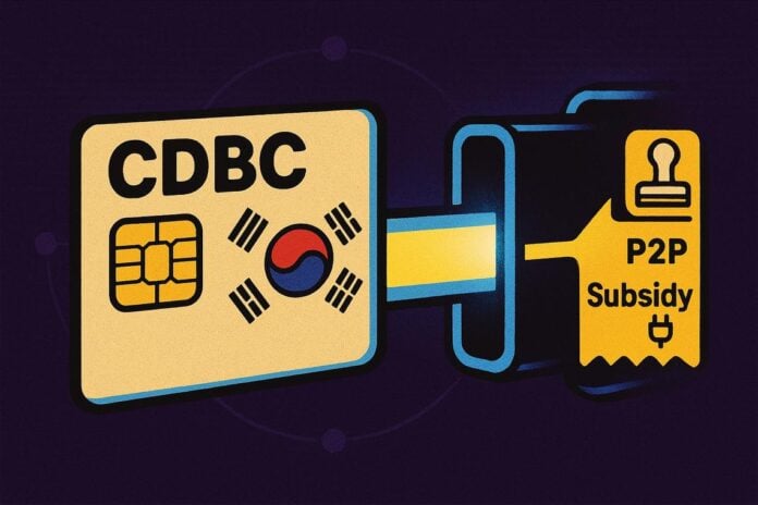 South Korea deposit tokens