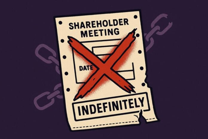 business combination postponement